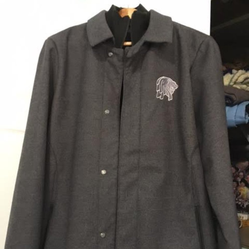 Bauer Charcoal Jacket Yale Lion